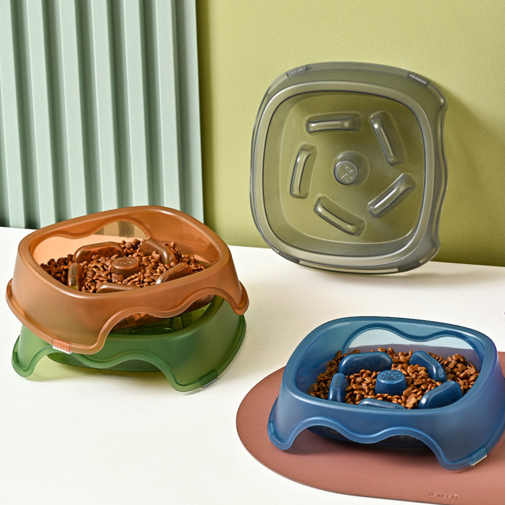 Anti Choking Pet Slow Feeder Bowl For Dogs And Puppies