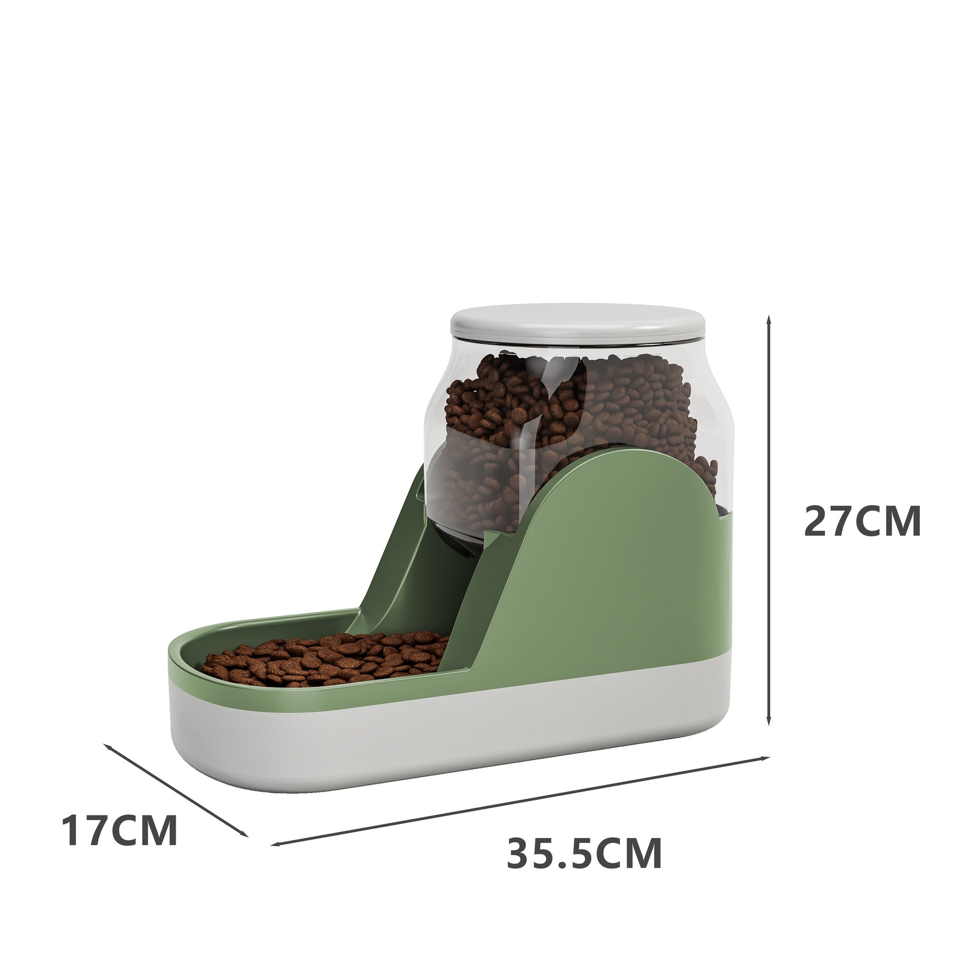 Automatic Pet Feeder And Water Fountain Large Capacity