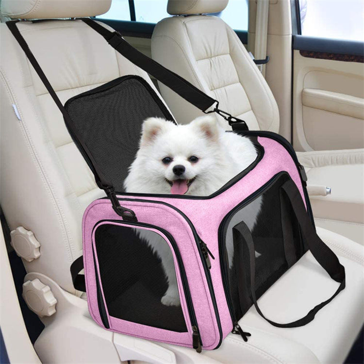 Foldable Portable Pet Carrier Hand Held Travel Bag