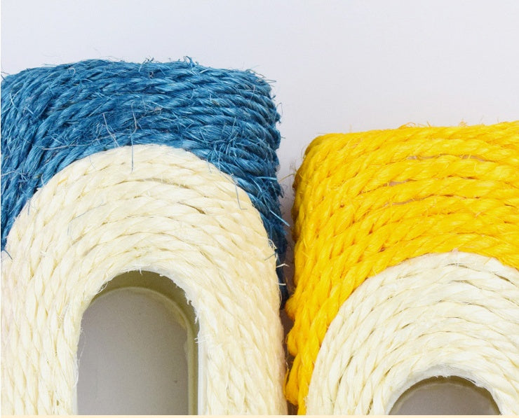 Three Piece Sisal Drum Pet Scratching Toys
