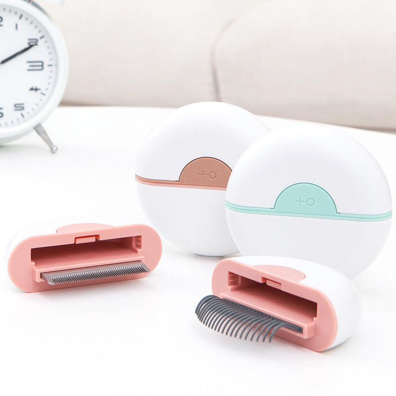 Pet Steel Grooming Comb De Shedding Hair Removal Brush