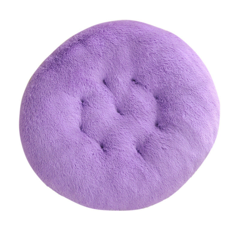Round Pet Mat Plush Warm Sleep Bed House