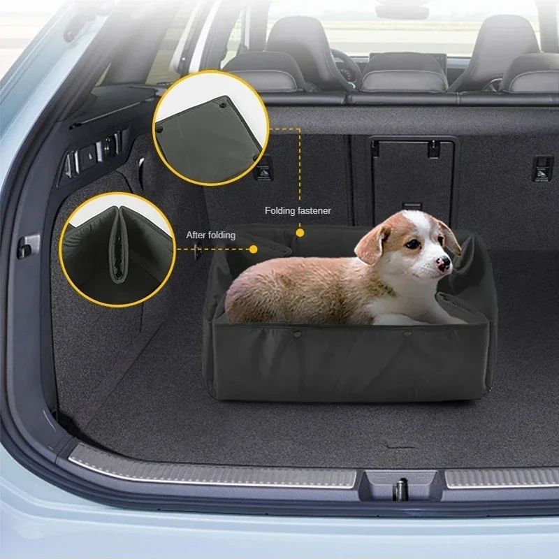 Portable Pet Travel Bed 3 In 1 Carrier Mat Cushion Kennel