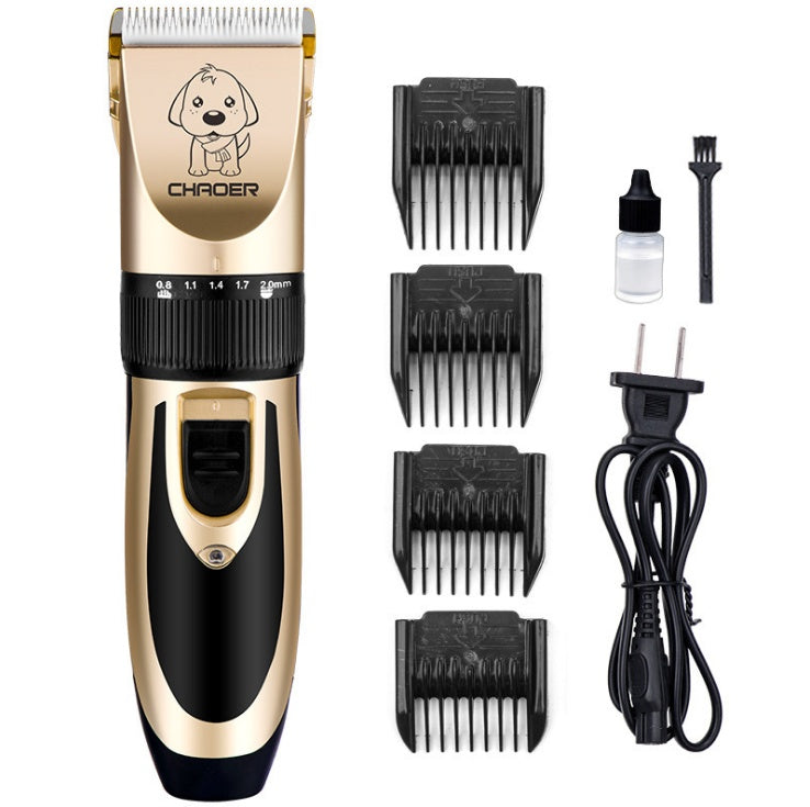 Pet Professional Hair Trimmer Electric Nail Clipper Grooming Kit