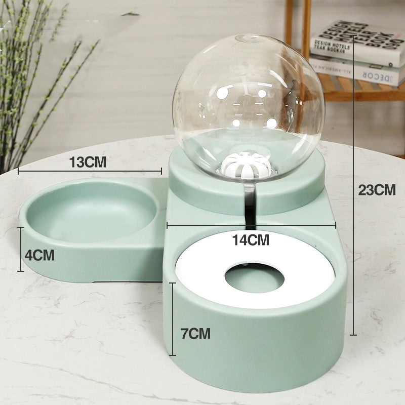 Automatic Pet Feeder And Water Bowl 1.8L Capacity