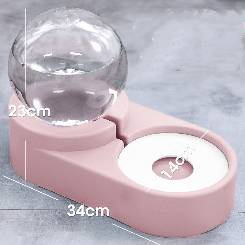 Automatic Pet Feeder And Water Bowl 1.8L Capacity