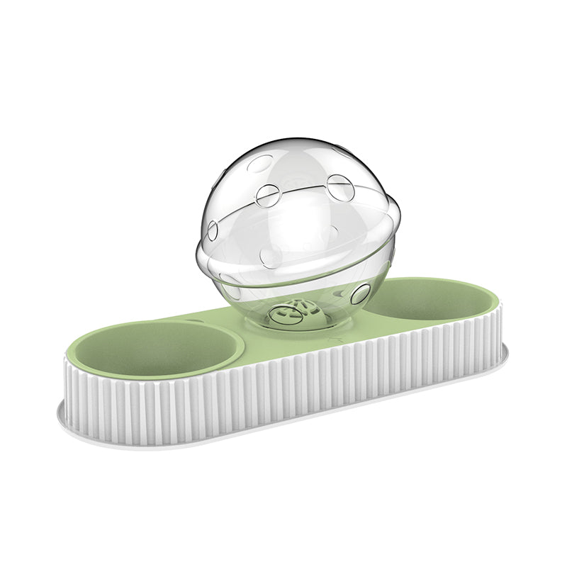 Automatic Pet Feeder And Water Dispenser Bowl