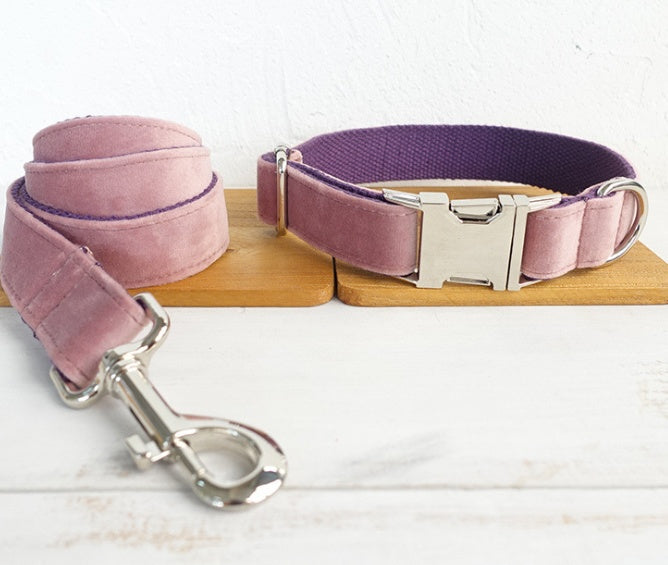 Pet Collar And Leash Set