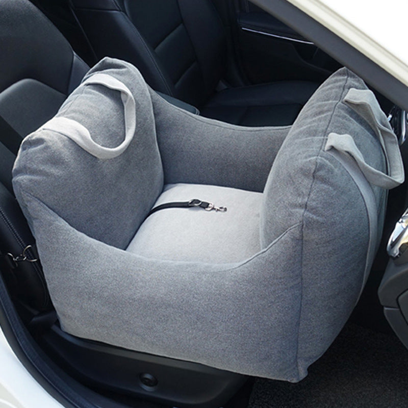 Pet Waterproof Car Seat Carrier Basket Breathable Travel Bed