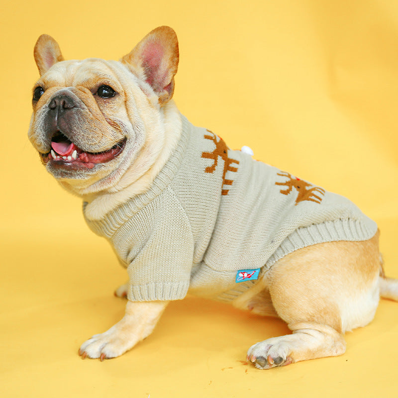 Pet Christmas Sweater Clothing