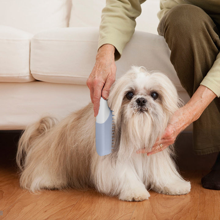 Pet Silicone Massage Grooming Brush Deodorant Cleaning Comb Fur Removal Tool