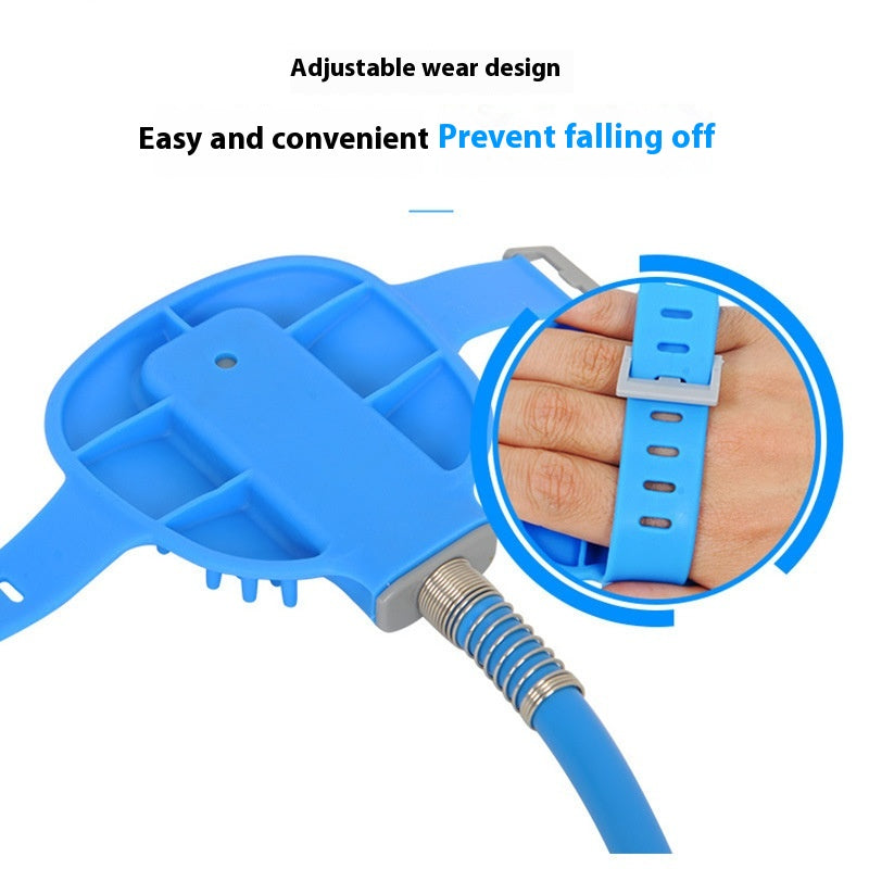 Pet Bathing Gloves Silicone Shower Massage Brush Tool