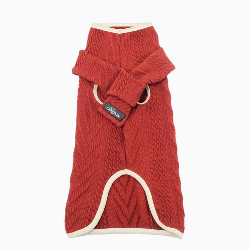 Pet Vintage Twist Sweater Clothing