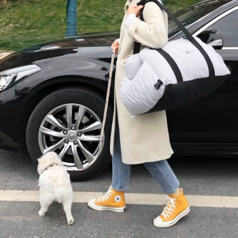 Pet Car Safety Travel Carrier Seat