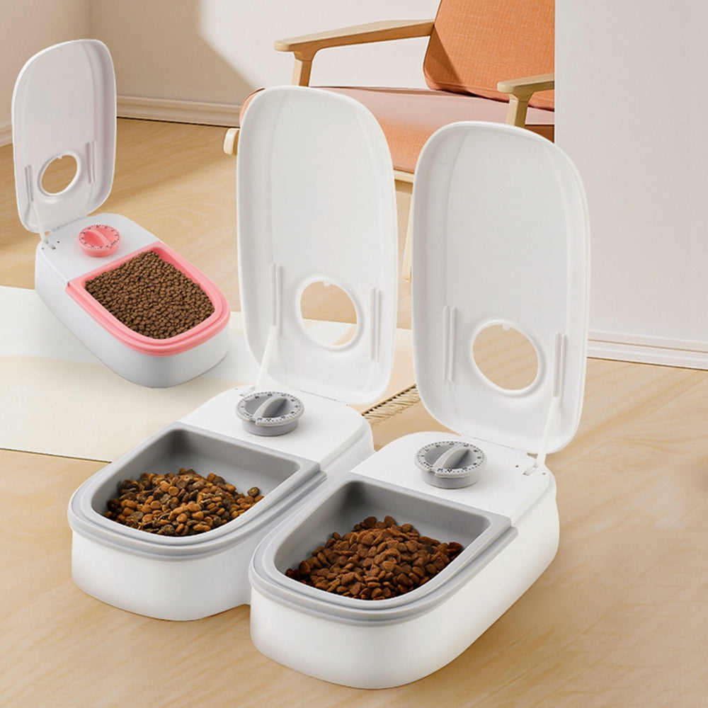 Smart Automatic Pet Feeder Timer Stainless Steel Food Dispenser