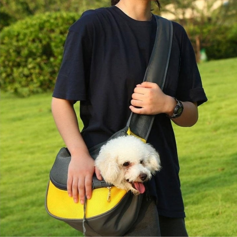 Pet Mesh Oxford Shoulder Carrier Travel Bag Sling Tote