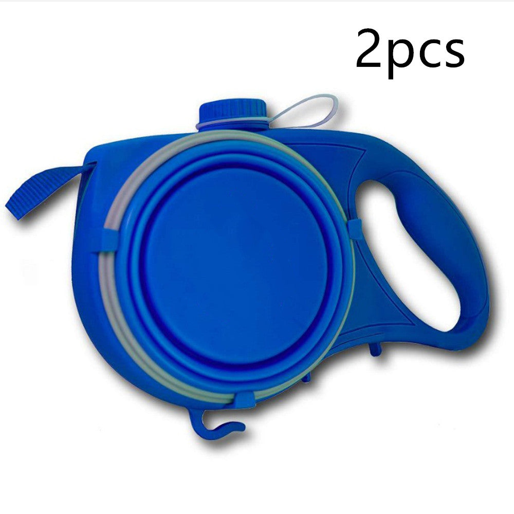 Pet Automatic Retractable Leash Multifunctional Portable Walking Lead