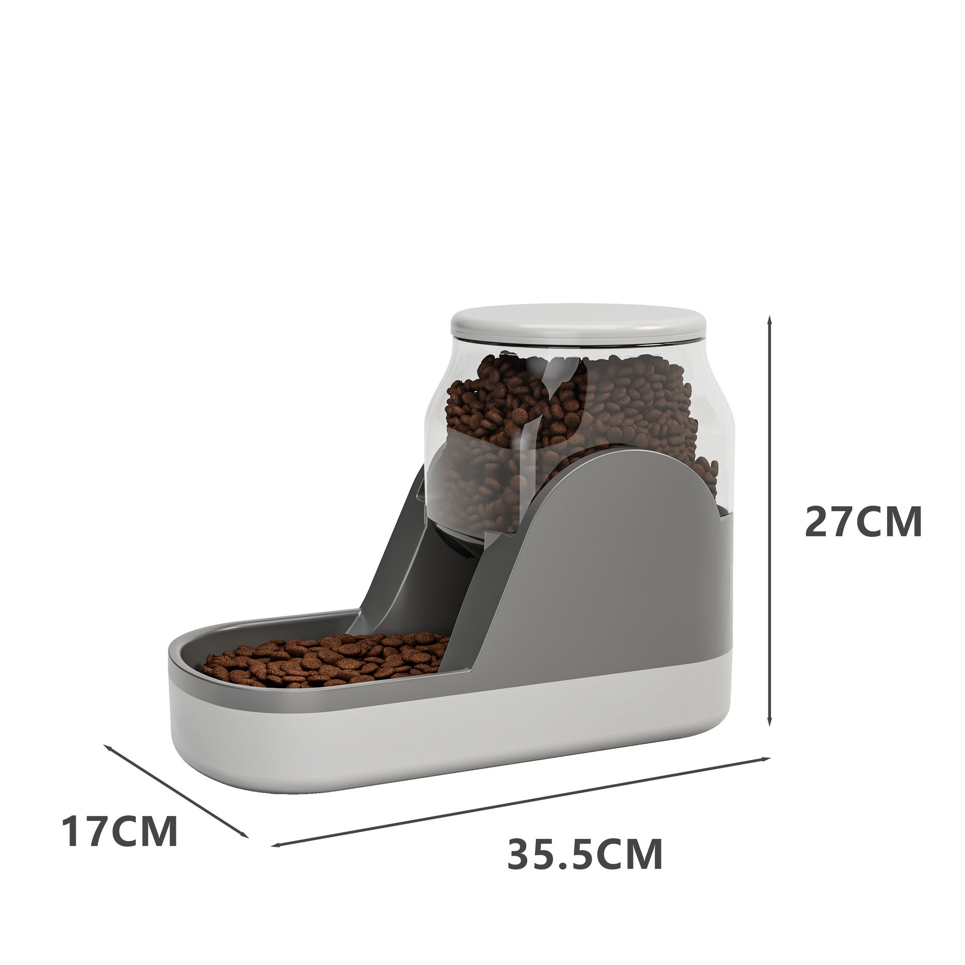 Automatic Pet Feeder And Water Fountain Large Capacity