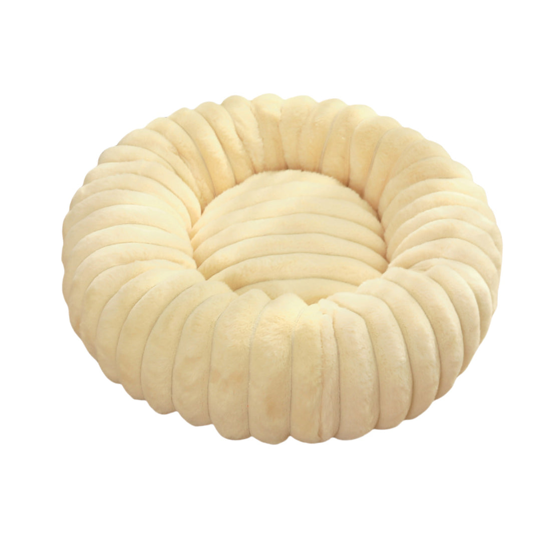 Soft Plush Pet Nest Round Warm Winter Bed Kennel