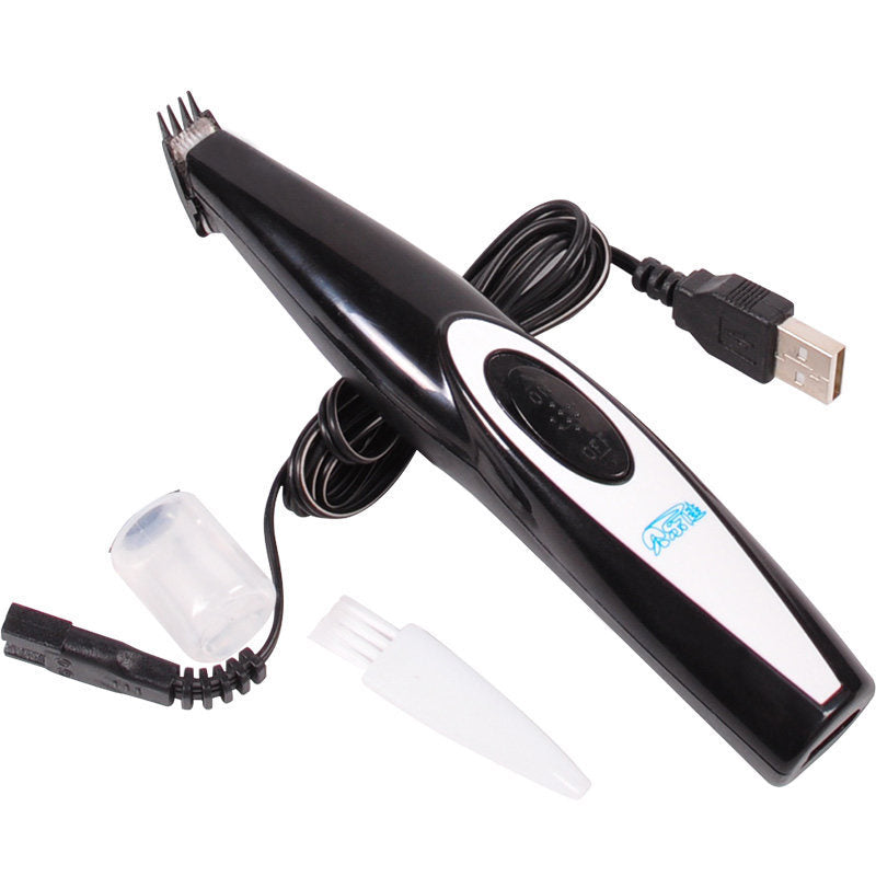 Pet Nail Hair Trimmer Grinder USB Rechargeable Grooming Tool