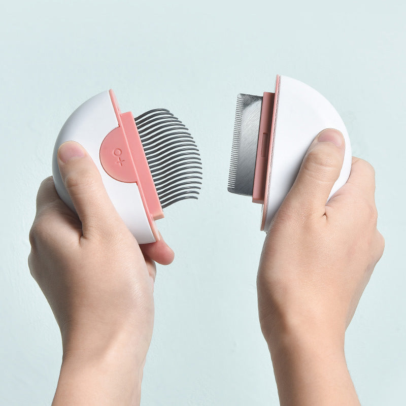 Pet Steel Grooming Comb De Shedding Hair Removal Brush