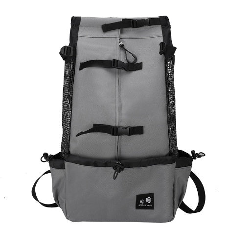 Pet Double Shoulder Backpack Carrier Travel Bag