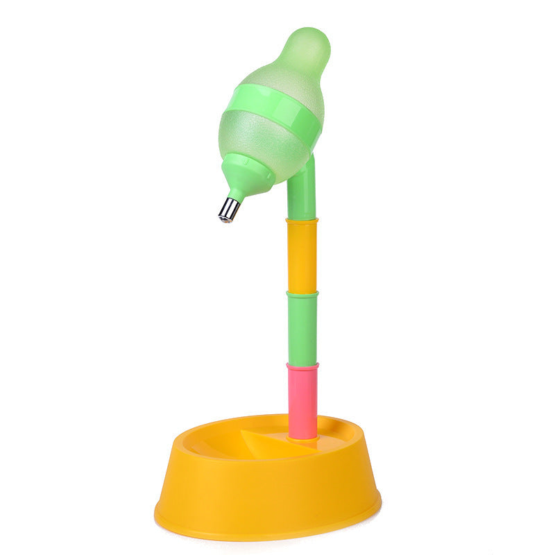 Automatic Pet Water Dispenser With Adjustable Height Feeder Bowl Stand