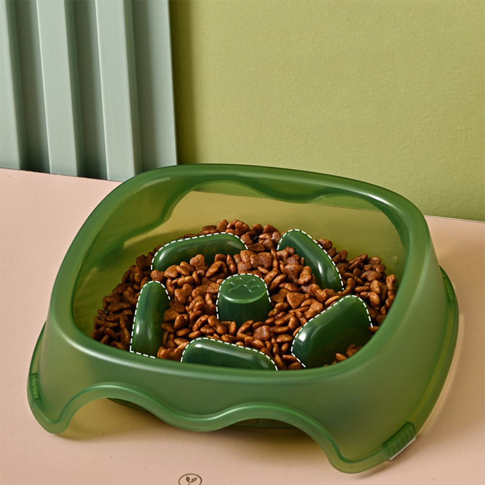 Anti Choking Pet Slow Feeder Bowl For Dogs And Puppies