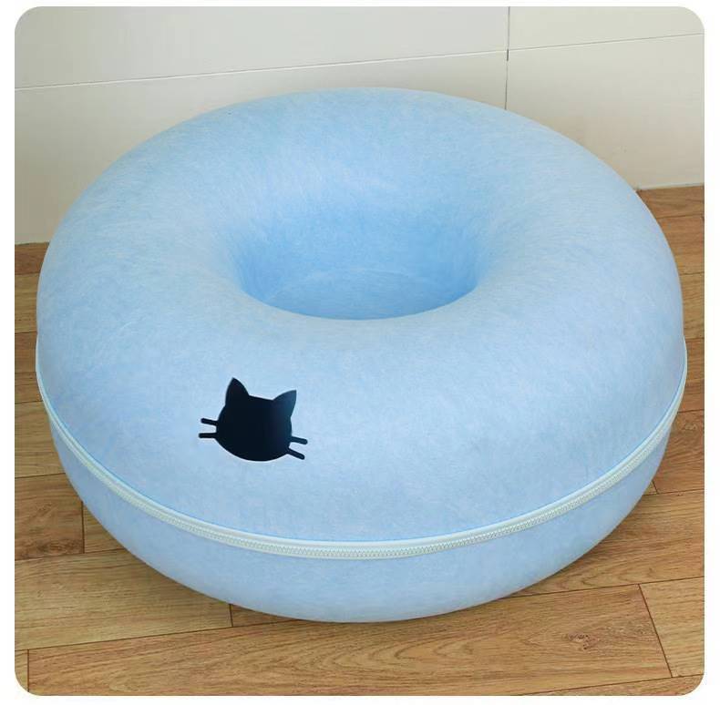 Comfortable Round Pet Tunnel Bed Nest
