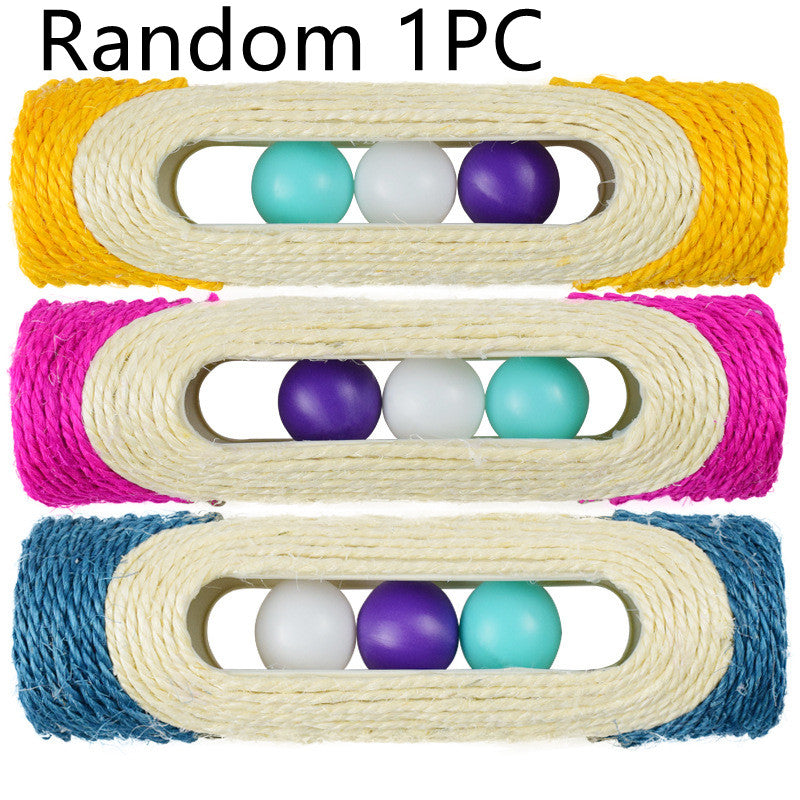 Three Piece Sisal Drum Pet Scratching Toys