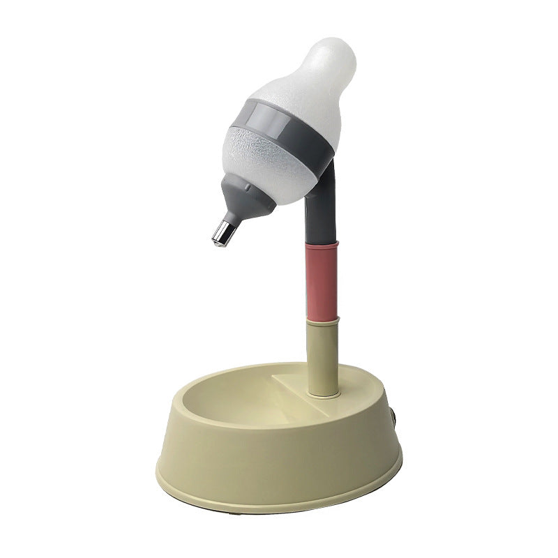 Automatic Pet Water Dispenser With Adjustable Height Feeder Bowl Stand