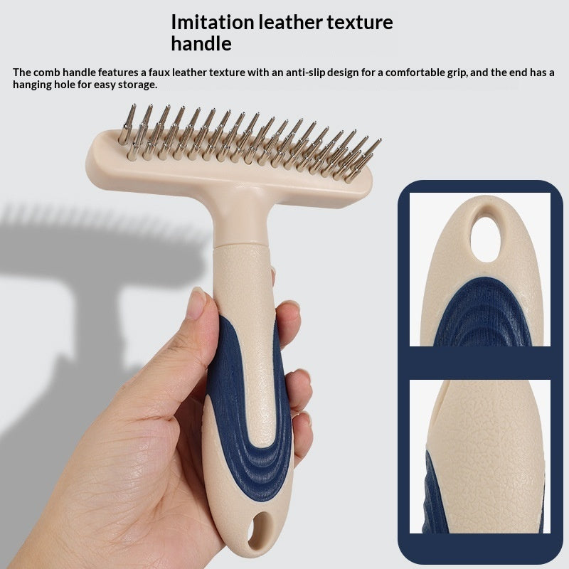 Pet Hair Removal Detangling Grooming Brush