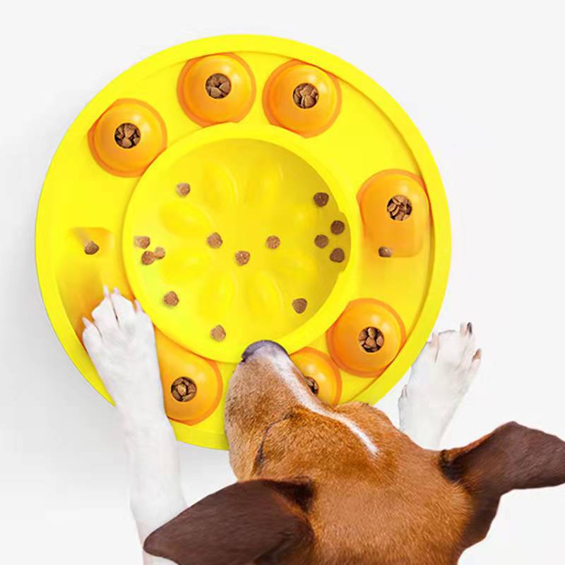 Interactive Pet Puzzle Treat Dispenser Slow Feeder IQ Training Toy