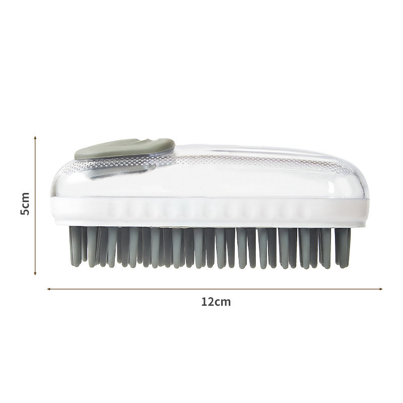 Silicone Pet Bath Brush Massage Cleaning Foam Tool