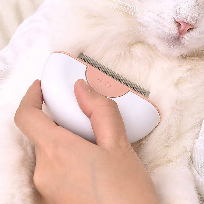 Pet Steel Grooming Comb De Shedding Hair Removal Brush