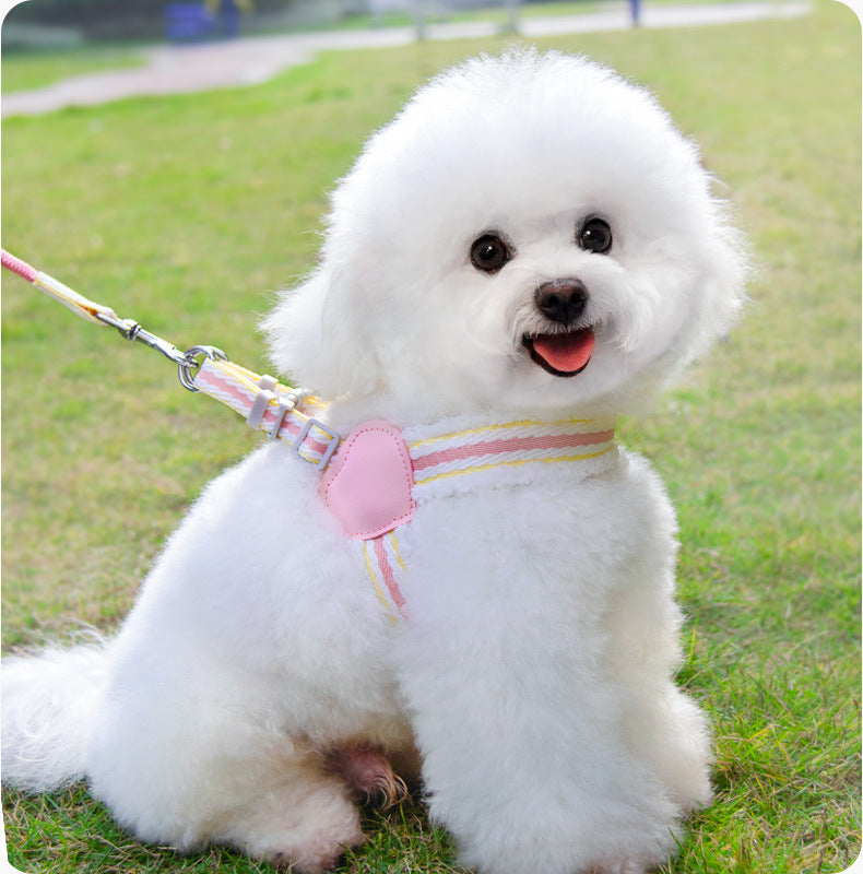 Breathable Pet Chest Vest Leash Comfortable Walking Harness