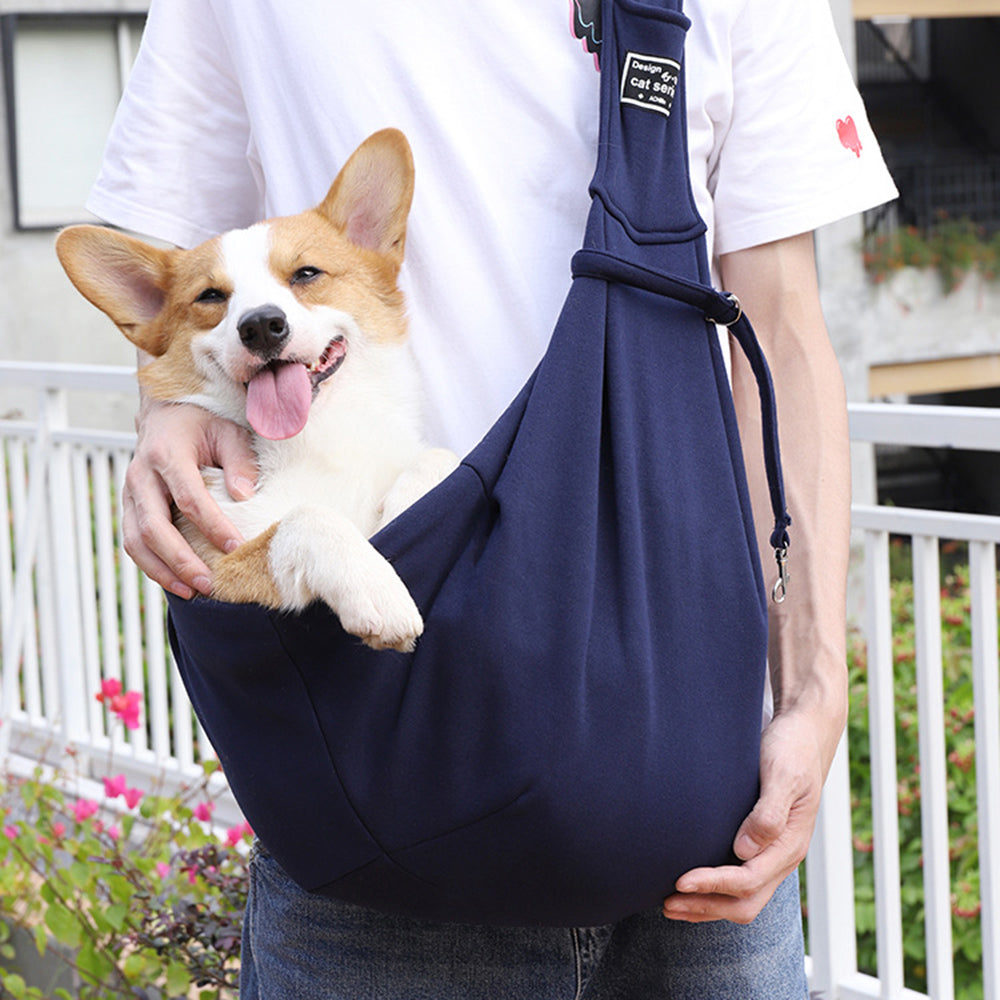 Pet Travel Carrier Shoulder Sling Cotton Comfort Bag