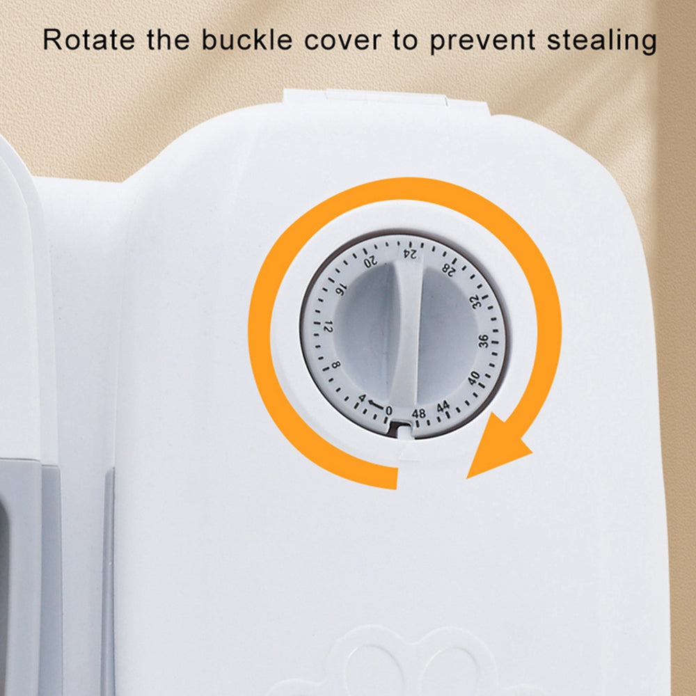 Smart Automatic Pet Feeder Timer Stainless Steel Food Dispenser