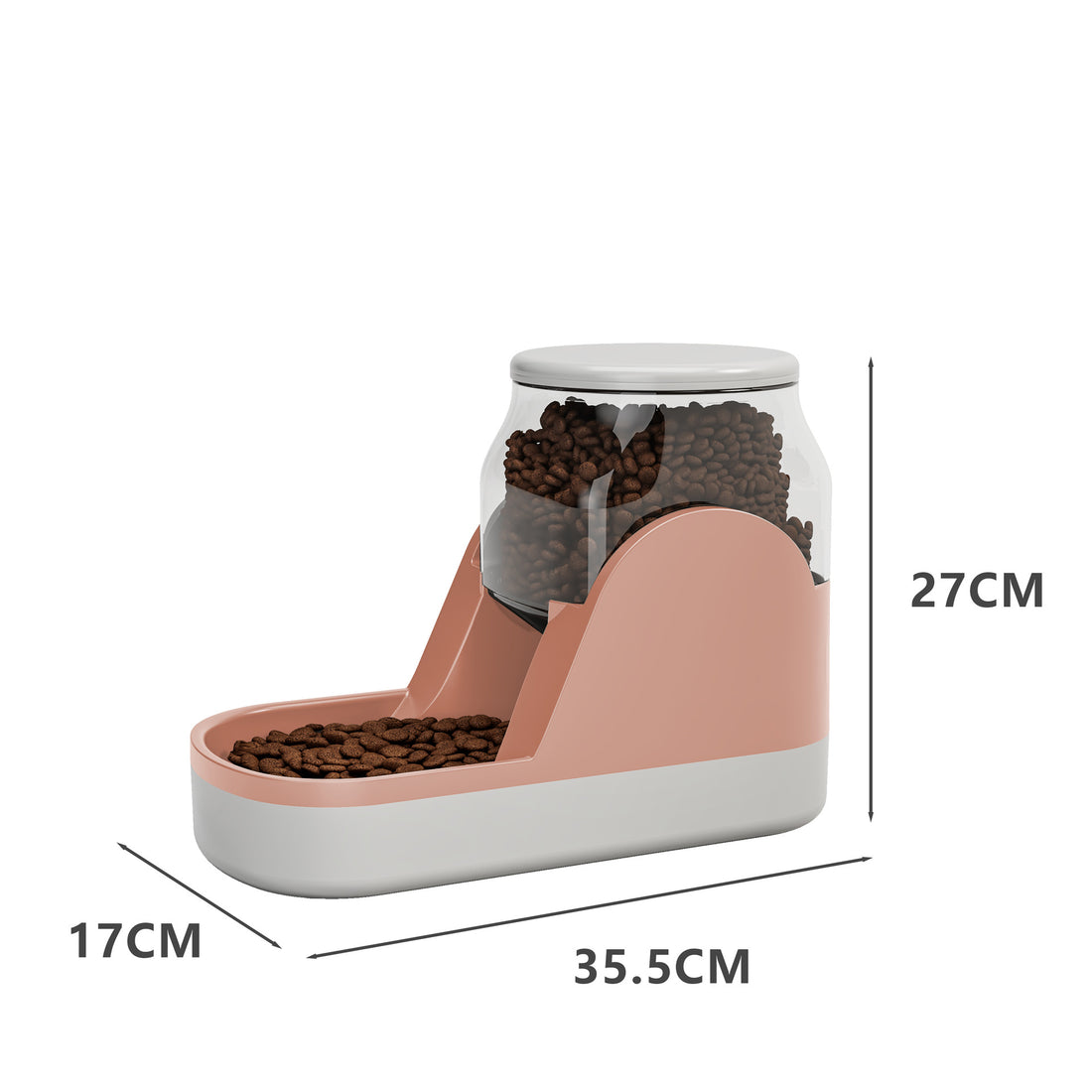 Automatic Pet Feeder And Water Fountain Large Capacity