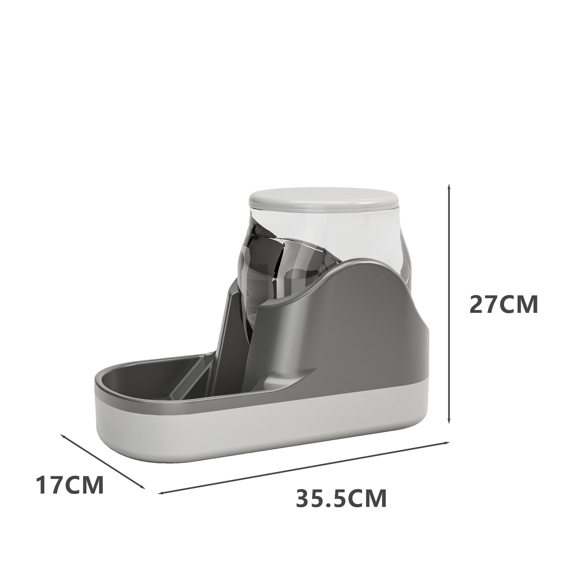 Automatic Pet Feeder And Water Fountain Large Capacity