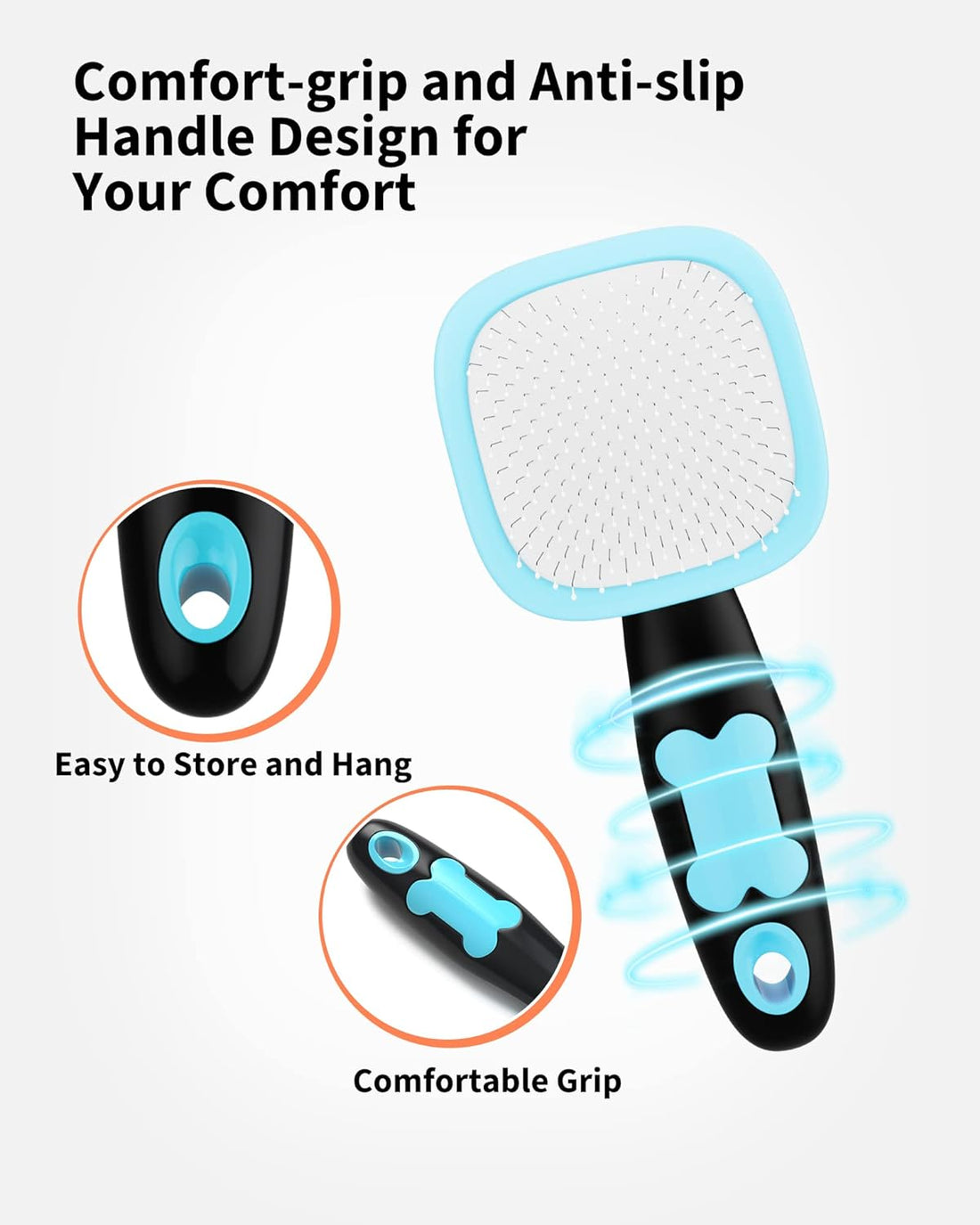 Pet Shedding Grooming Brush Hair Removal Tool