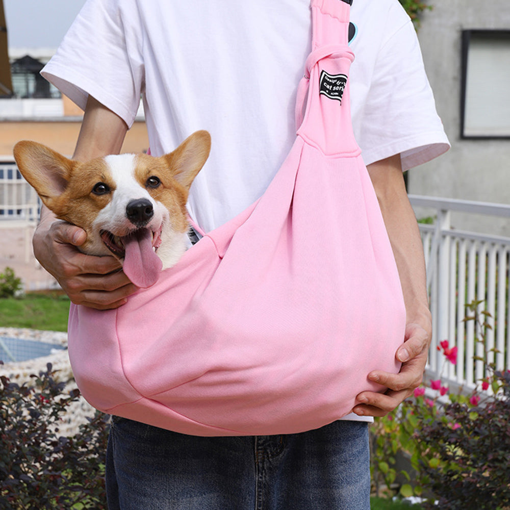 Pet Travel Carrier Shoulder Sling Cotton Comfort Bag