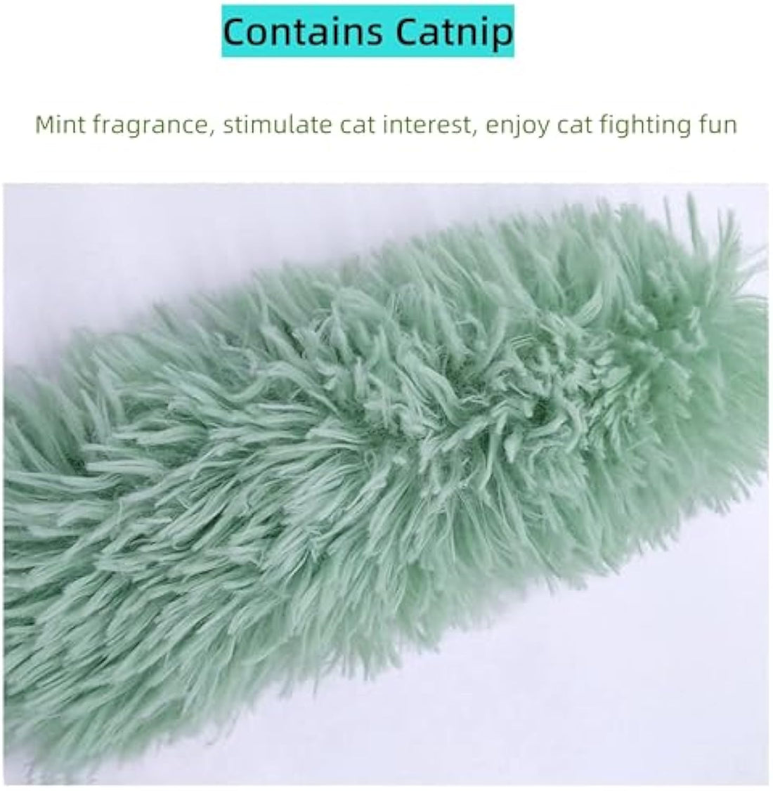 Interactive Crinkle Cat Toy Pillow Catnip Exercise Plush Toy
