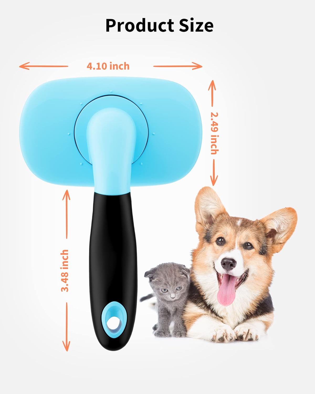 Pet Shedding Grooming Brush Hair Removal Tool