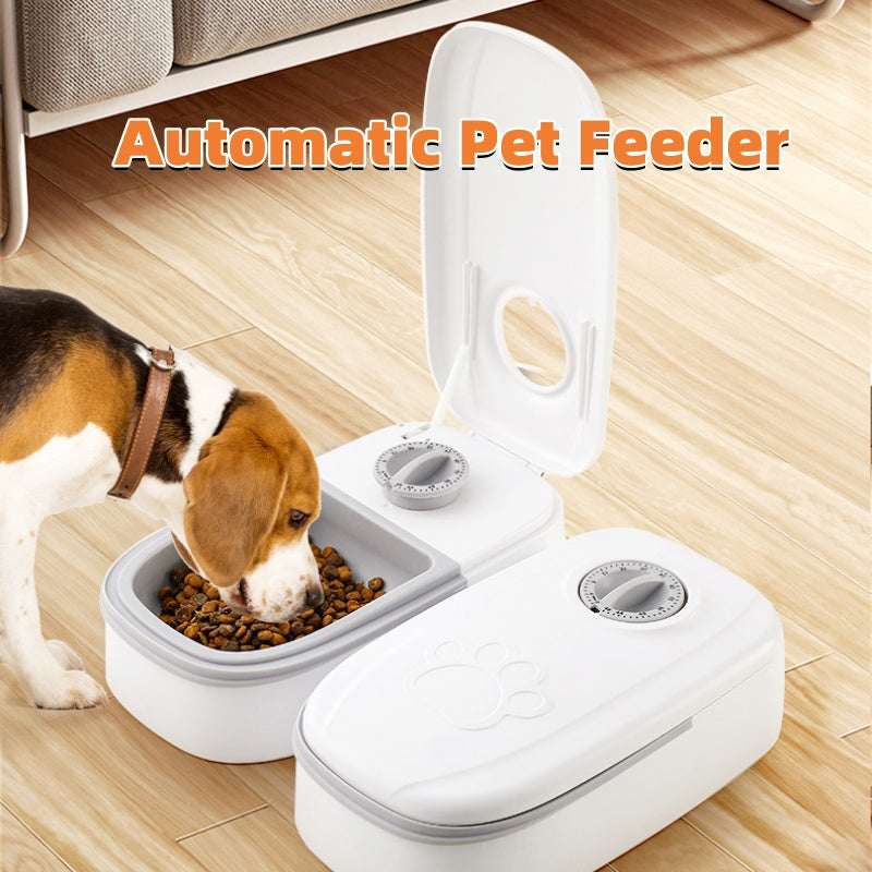 Smart Automatic Pet Feeder Timer Stainless Steel Food Dispenser