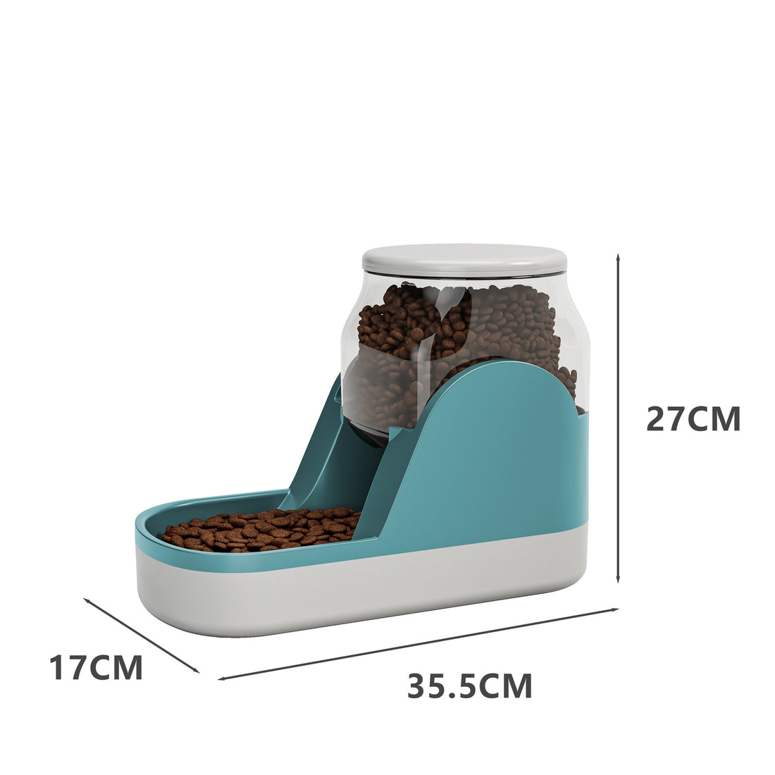 Automatic Pet Feeder And Water Fountain Large Capacity