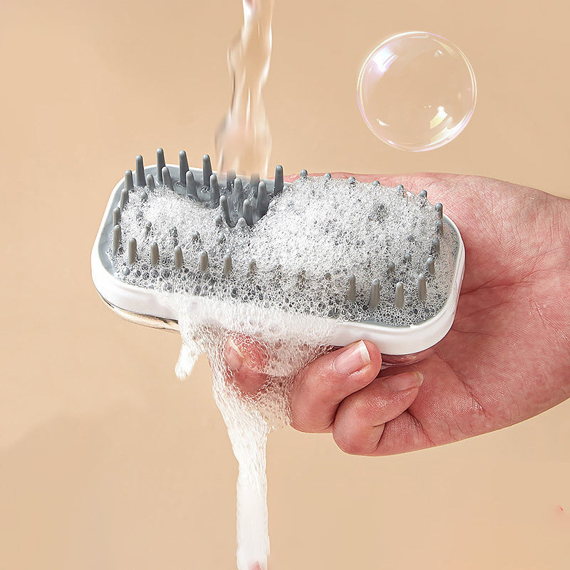 Silicone Pet Bath Brush Massage Cleaning Foam Tool