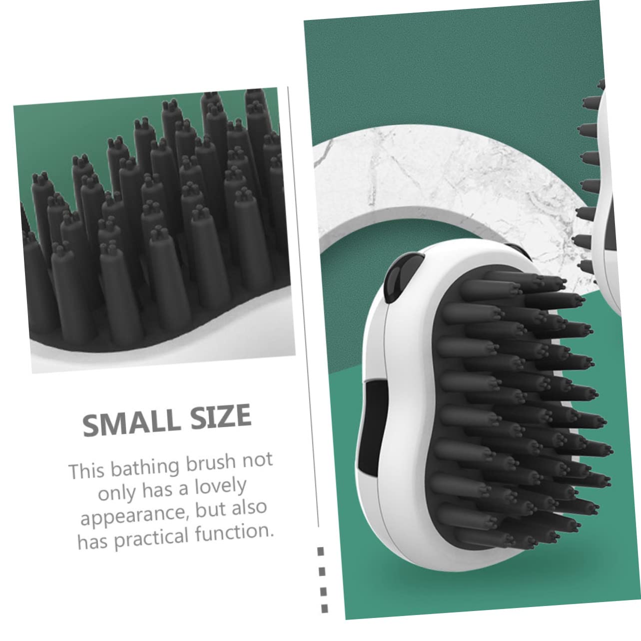 Pet Bath Grooming Glove Hair Removal Cleaning Brush Tool