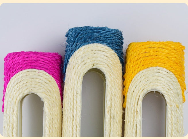 Three Piece Sisal Drum Pet Scratching Toys