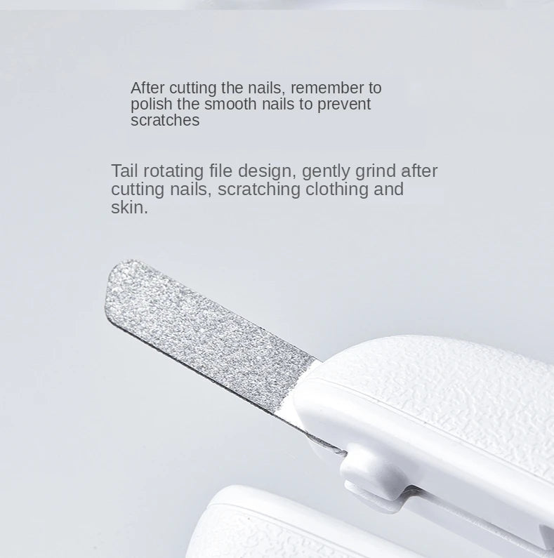 Professional Pet Nail Clipper LED Light Trimming Scissors Tool